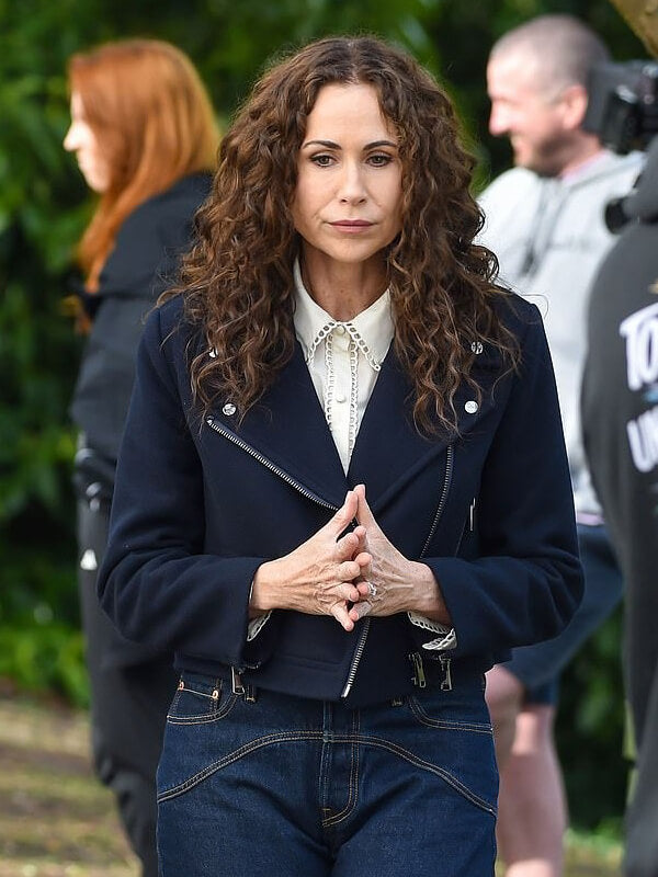 Minnie Driver Run Away S01 Wool Jacket