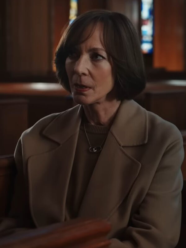 Miss You, Love You 2026 Allison Janney Wool Coat
