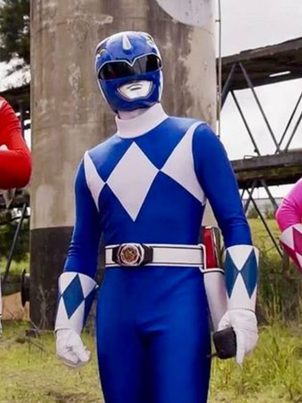 MMPR Once & Always David Yost Faux Leather Jacket