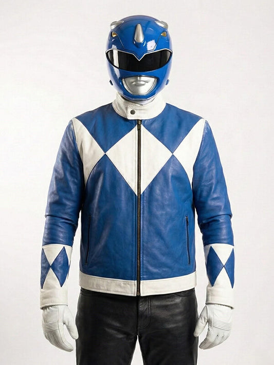 MMPR Once & Always The Blue Ranger Cosplay Jacket