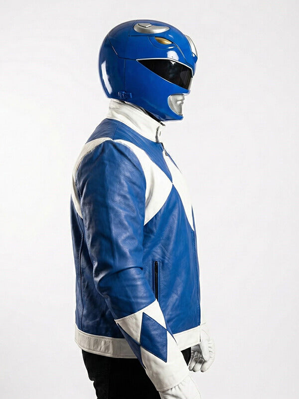 MMPR Once & Always The Blue Ranger Cosplay Jacket