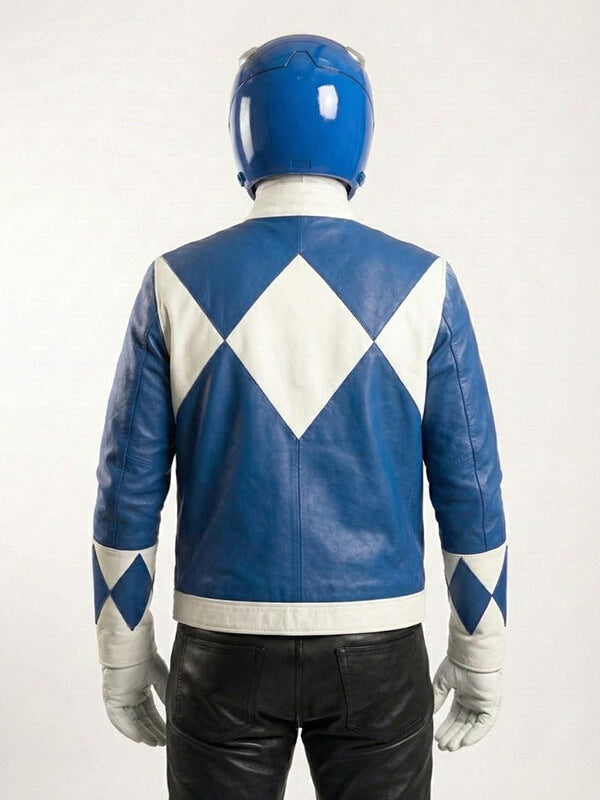 MMPR Once & Always The Blue Ranger Cosplay Jacket