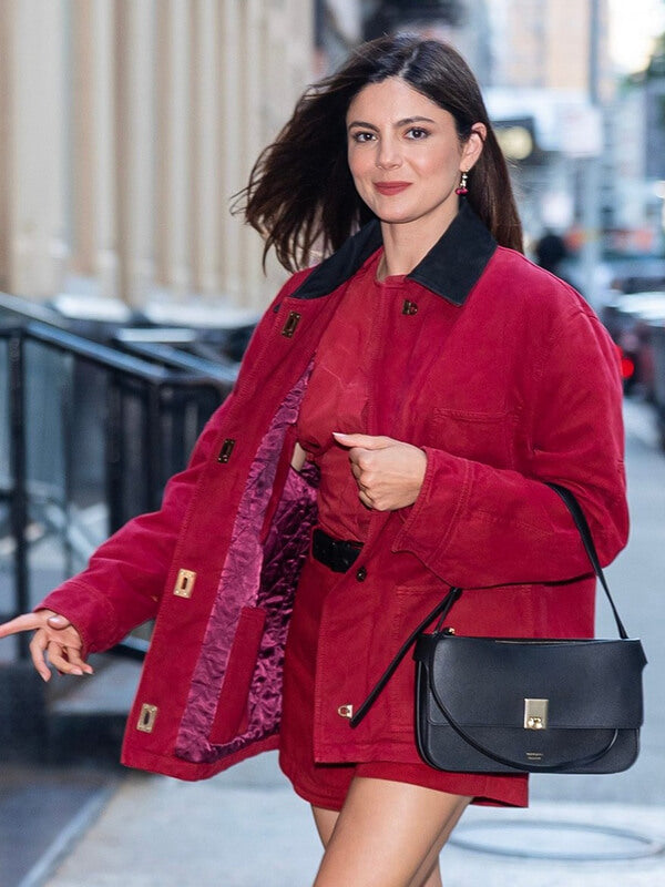 Monica Barbaro One Night Only 2026 Cotton Jacket