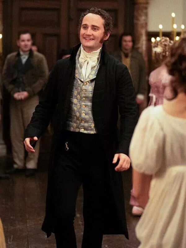 Mr. Charles Bingley The Other Bennet Sister S01 Wool Coat