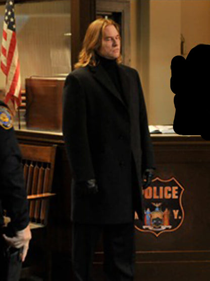 Mr. Nobody The Traveler Val Kilmer Black Wool Coat