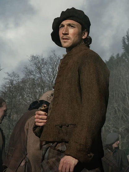 Murtagh Fraser Outlander: Blood of My Blood S01 Brown Jacket