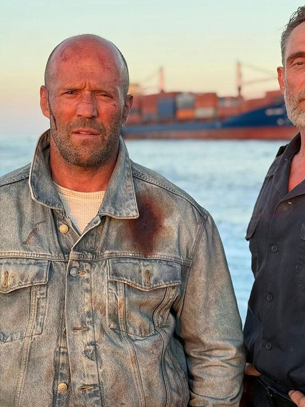 Mutiny 2026 Jason Statham Blue Denim Jacket