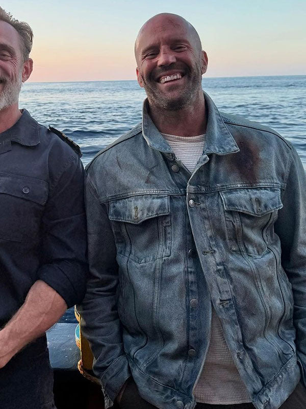 Mutiny 2026 Jason Statham Blue Denim Jacket