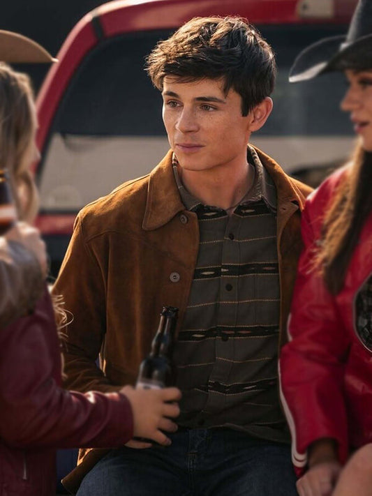 My Life With The Walter Boys Alex Walter Suede Jacket