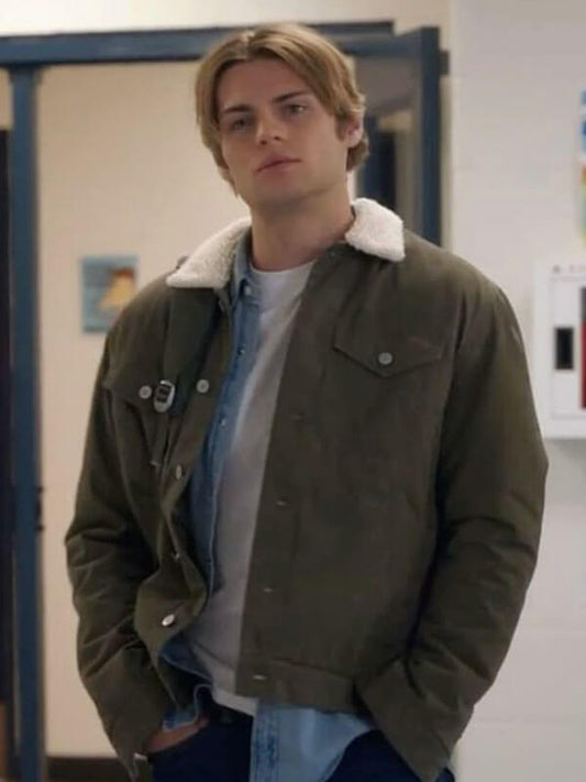 My Life With The Walter Boys Cole Walter Green Jacket