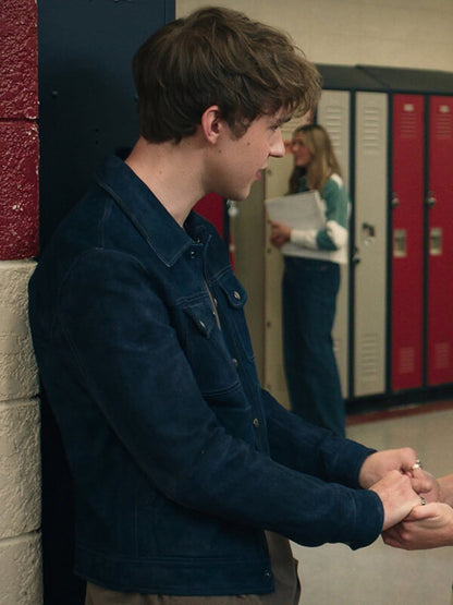 My Life With The Walter Boys Danny Walter Suede Jacket