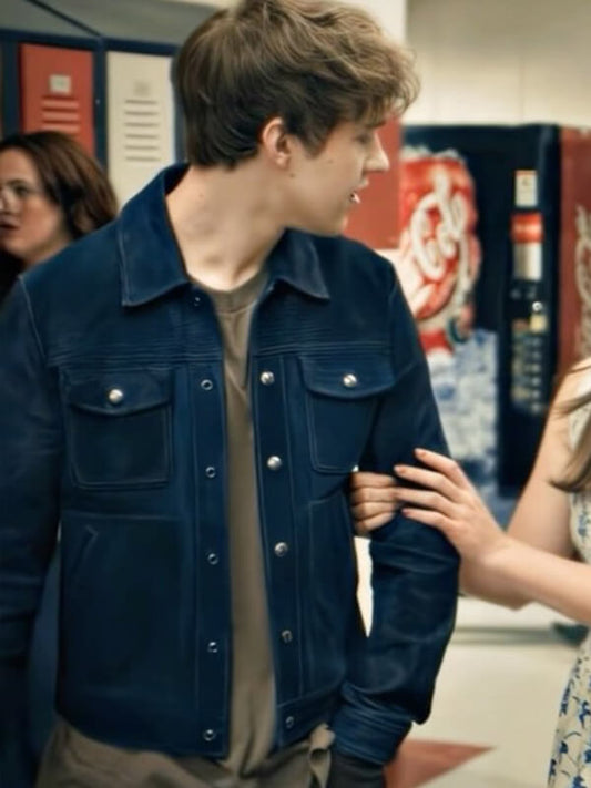 My Life With The Walter Boys Danny Walter Suede Jacket