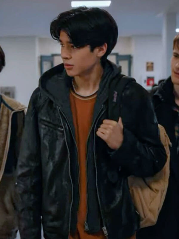 My Life with the Walter Boys Isaac Black Leather Jacket