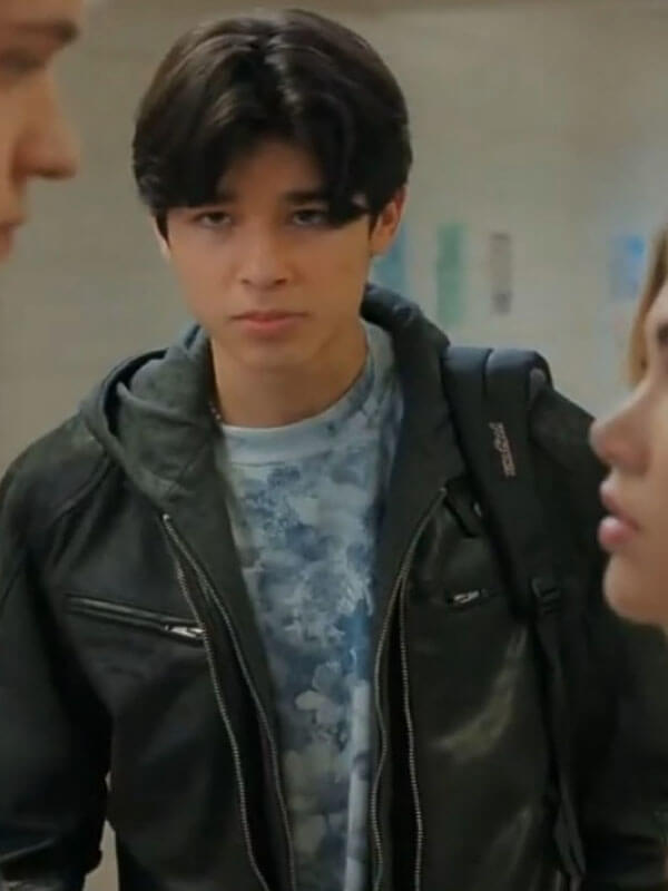 My Life with the Walter Boys Isaac Black Leather Jacket