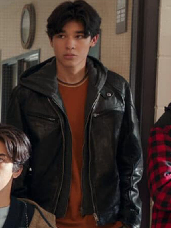My Life with the Walter Boys Isaac Black Leather Jacket