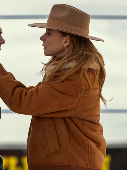 My Life with the Walter Boys Katherine Walter Suede Jacket