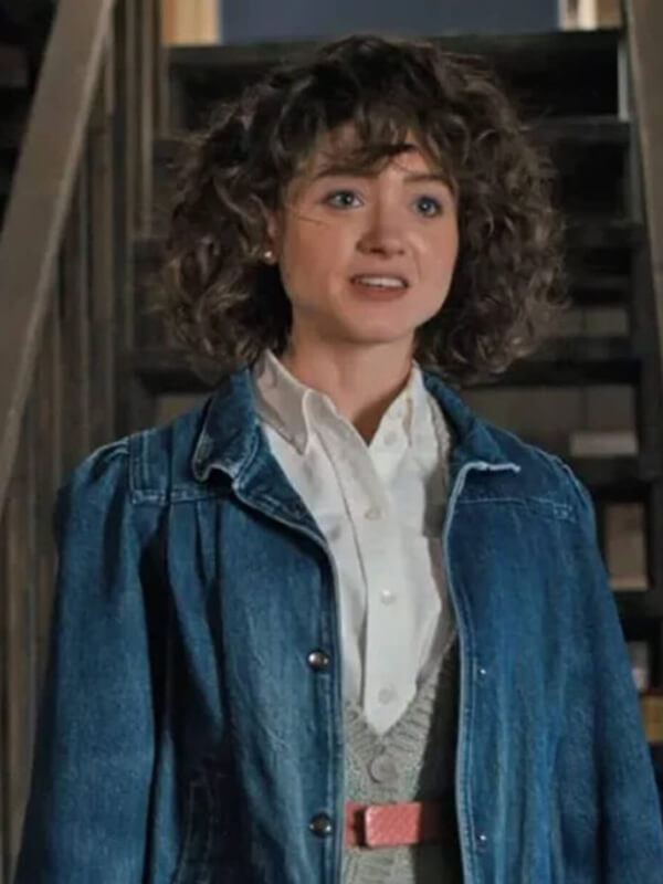 Nancy Wheeler Stranger Things S04 Blue Denim Jacket