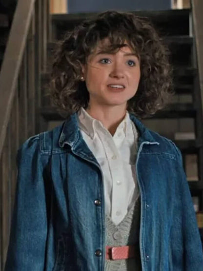 Nancy Wheeler Stranger Things S04 Blue Denim Jacket