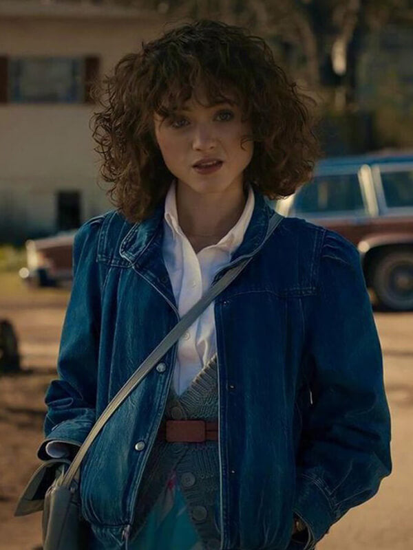 Nancy Wheeler Stranger Things S04 Blue Denim Jacket