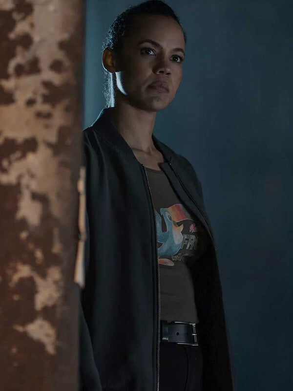 Neagley 2026 Maria Sten Gray Bomber Jacket