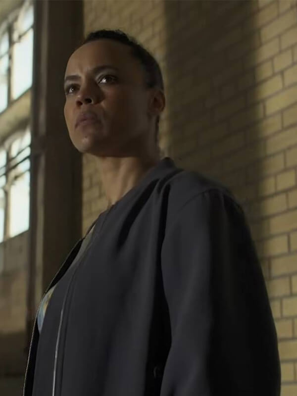 Neagley 2026 Maria Sten Gray Bomber Jacket