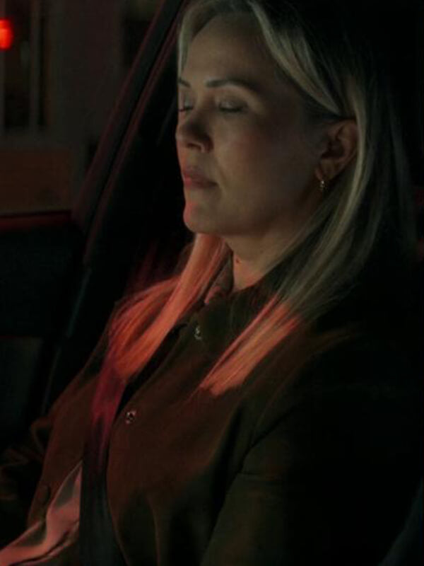 Neagley S01 Emilie Ullerup Brown Suede Jacket