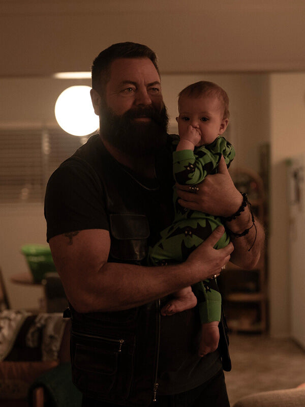 Nick Offerman Margo’s Got Money Troubles Leather Vest
