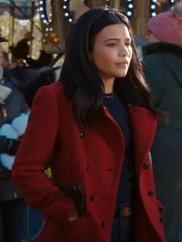 Nikki Rodriguez My Life with the Walter Boys Wool Coat