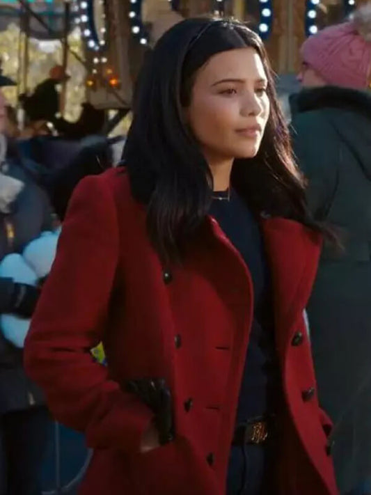 Nikki Rodriguez My Life with the Walter Boys Wool Coat