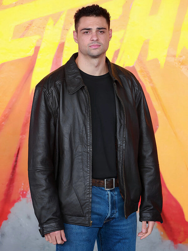 Noah Centineo Street Fighter 2026 Leather Jacket