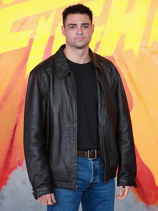 Noah Centineo Street Fighter 2026 Leather Jacket
