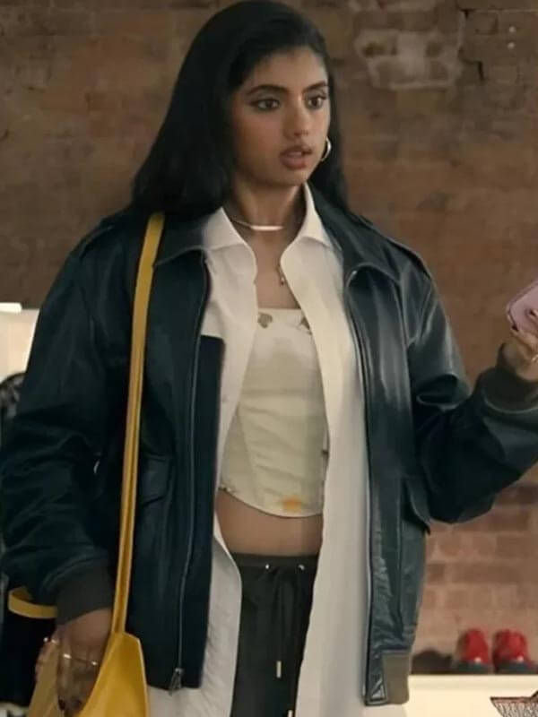 Not Suitable for Work 2026 Abby Chilukuri Leather Jacket