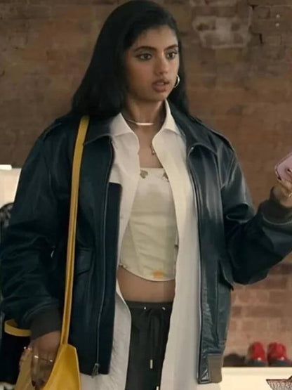 Not Suitable for Work 2026 Abby Chilukuri Leather Jacket