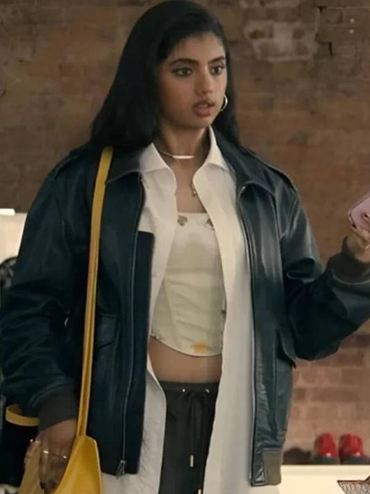 Not Suitable for Work 2026 Abby Chilukuri Leather Jacket