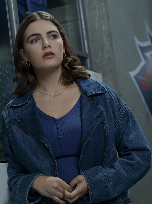 Off Campus S01 Hannah Wells Blue Denim Jacket
