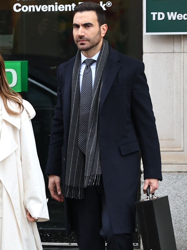 Office Romance 2026 Brett Goldstein Wool Coat