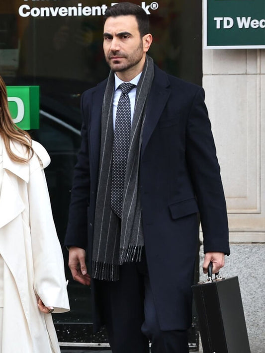 Office Romance 2026 Brett Goldstein Wool Coat