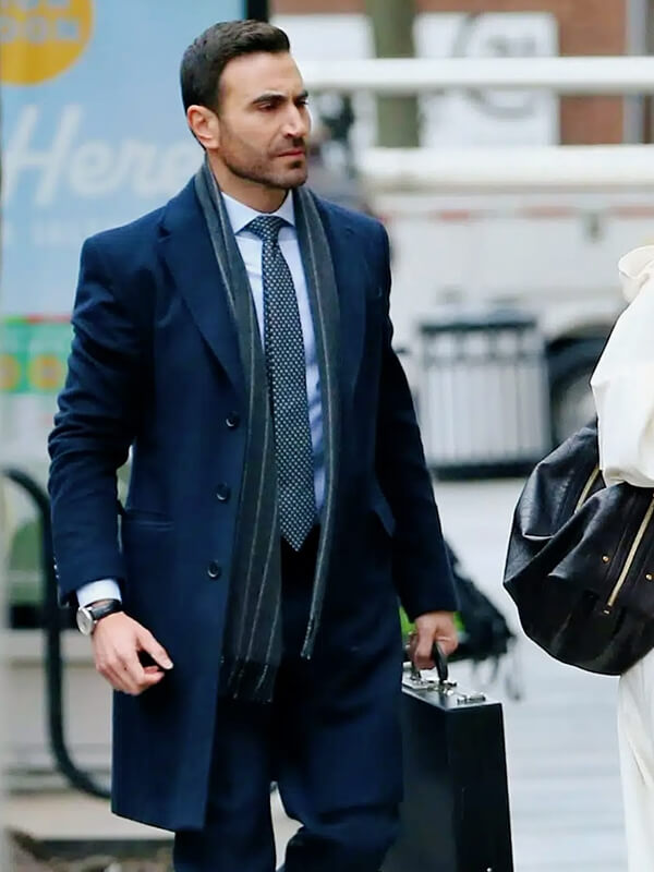 Office Romance 2026 Brett Goldstein Wool Coat