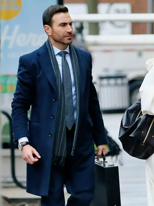 Office Romance 2026 Brett Goldstein Wool Coat