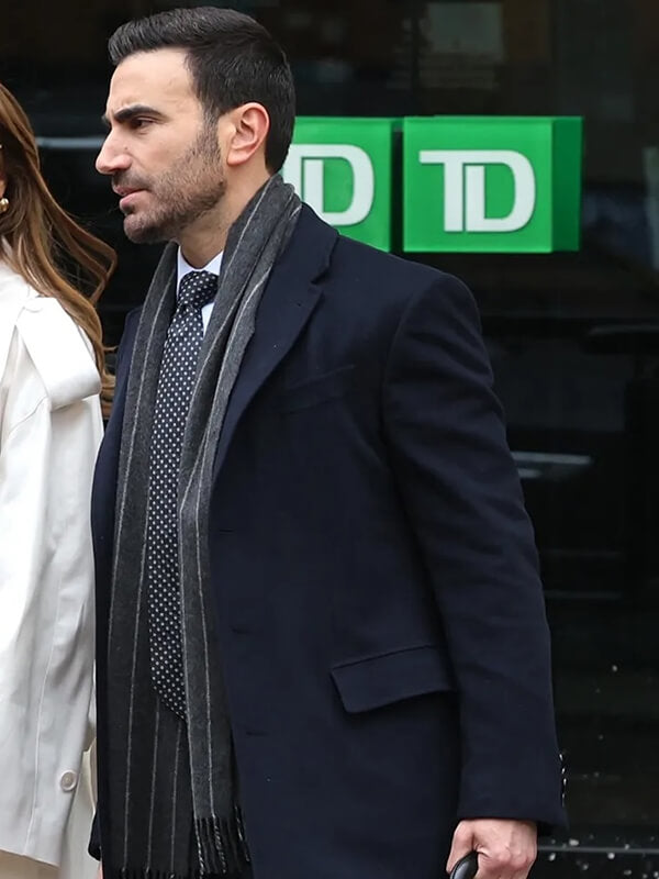 Office Romance 2026 Brett Goldstein Wool Coat