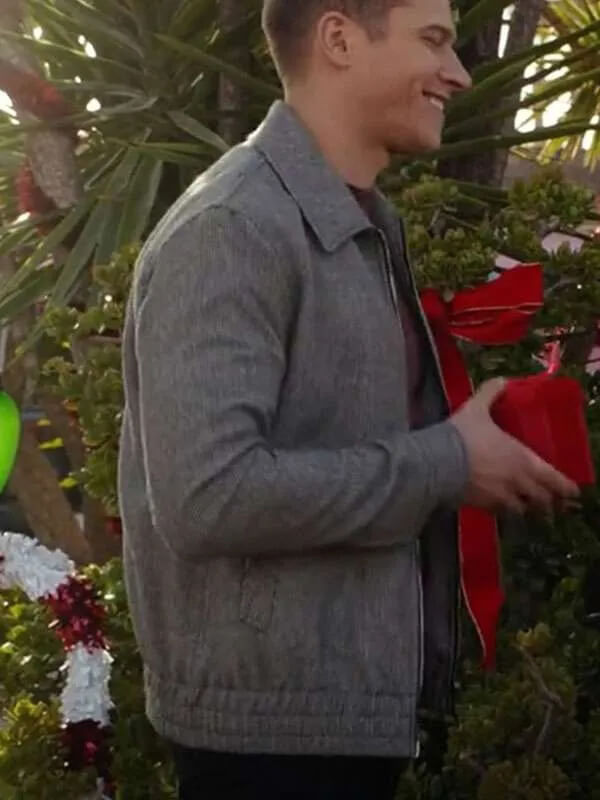 Oliver Stark 9-1-1 S05 Evan Gray Wool Jacket