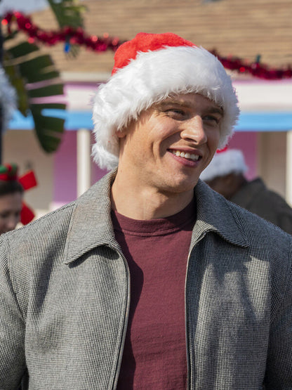 Oliver Stark 9-1-1 S05 Evan Gray Wool Jacket