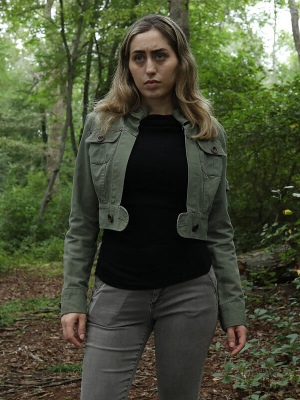 Olivia Mignone New Jersey Devil 2026 Green Cropped Jacket
