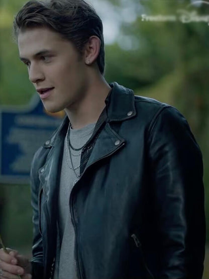 Ollie Coven Academy S01 Biker Leather Jacket