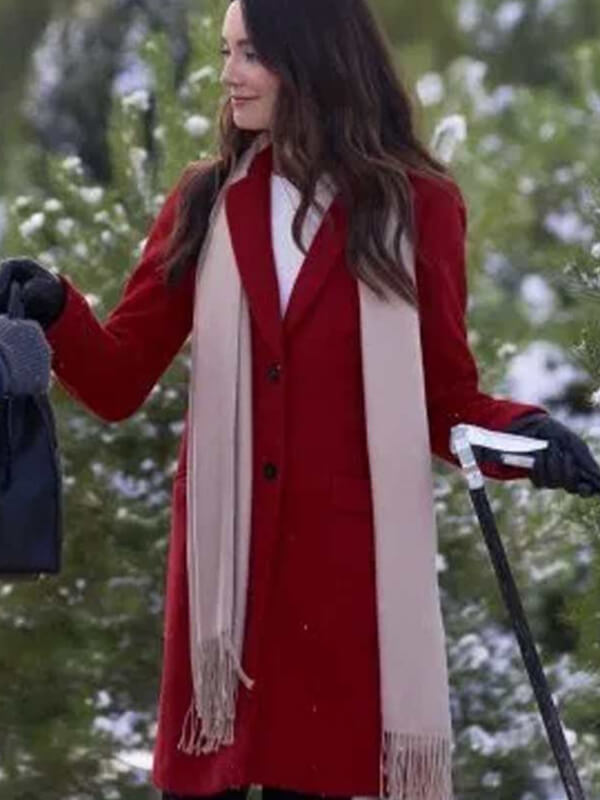 On the 12th Date of Christmas Mallory Jansen Red Coat