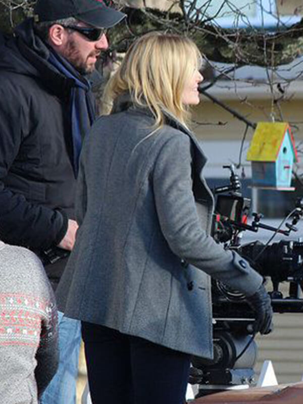 Once Upon A Time Emma Swan Grey Wool Coat