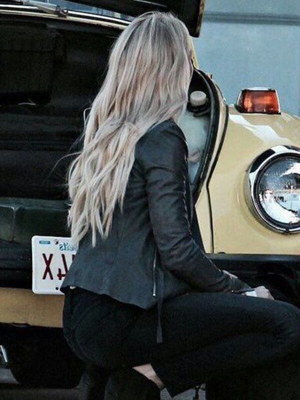 Once Upon A Time Emma Swan Leather Blazer