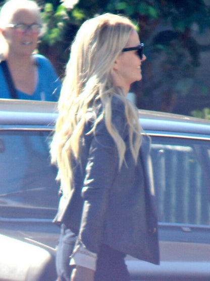 Once Upon A Time Emma Swan Leather Blazer