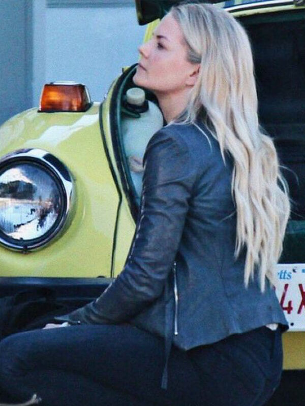 Once Upon A Time Emma Swan Leather Blazer