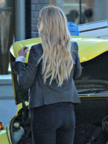 Once Upon A Time Emma Swan Leather Blazer